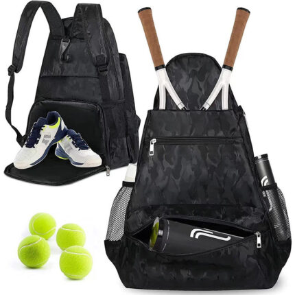Custom Large Durable Sport Ball Racket Backpack for Outdoor
