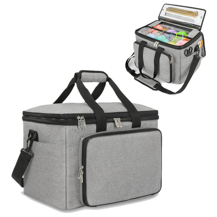 Custom Knitting Organizer Bag for Yarn Storage