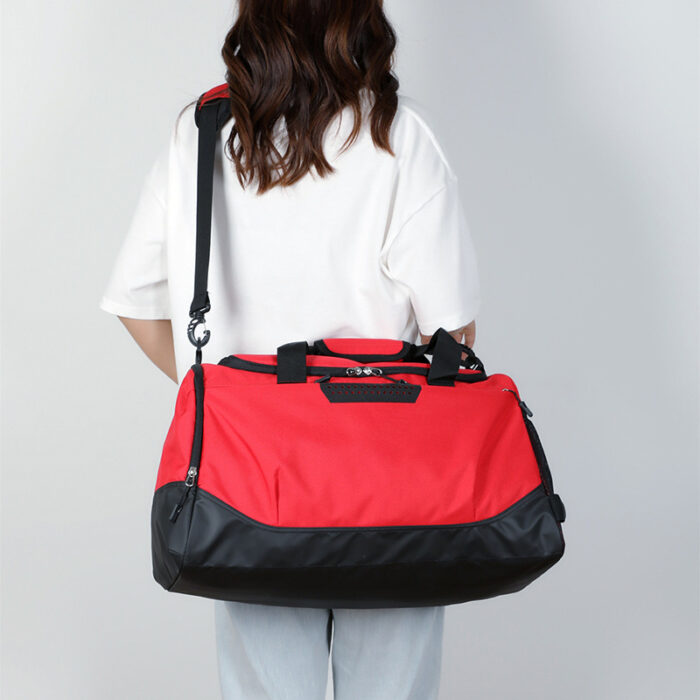 Custom Timeless Travel Duffle Bag in Classic Black