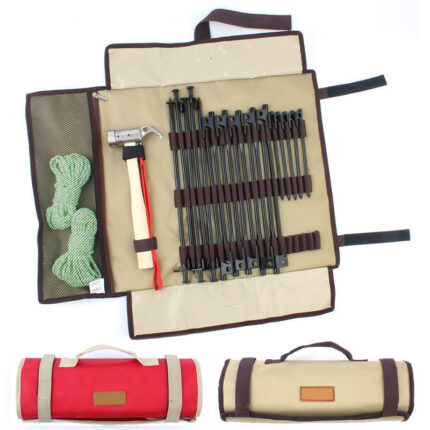 Custom Tent Nail Storage Bag for Camping Tools