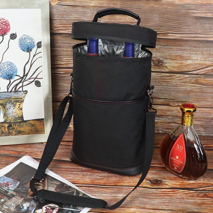 Custom Durable Stylish Double Beer or Wine Gift Bag