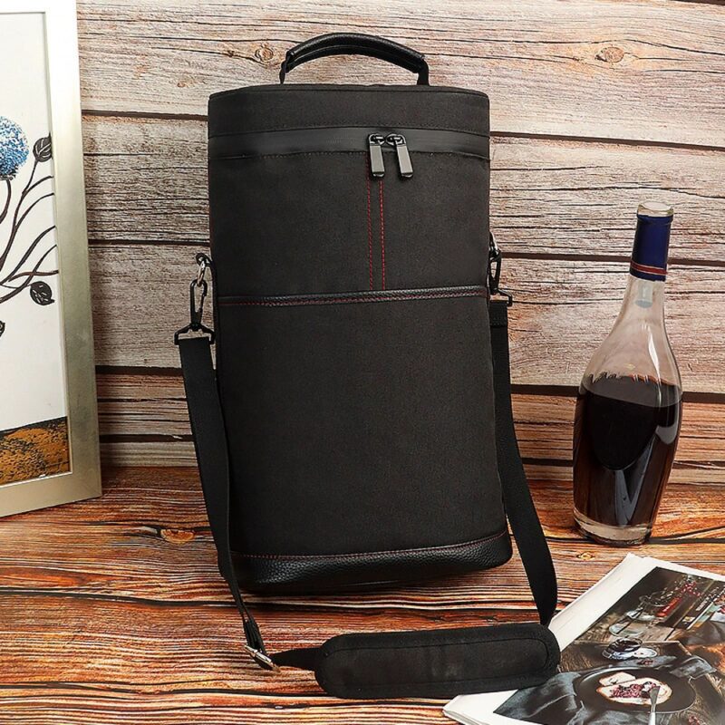 Custom Durable Stylish Double Beer or Wine Gift Bag