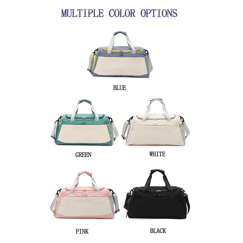 Custom Functional and Stylish Travel Duffle Bag with Pockets