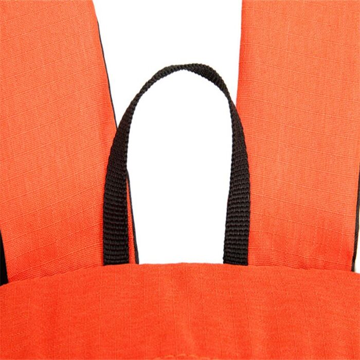 Custom Stylish Laptop Backpack with Orange Accents