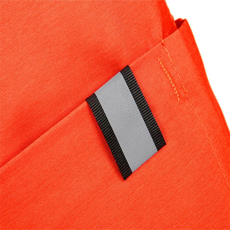 Custom Stylish Laptop Backpack with Orange Accents