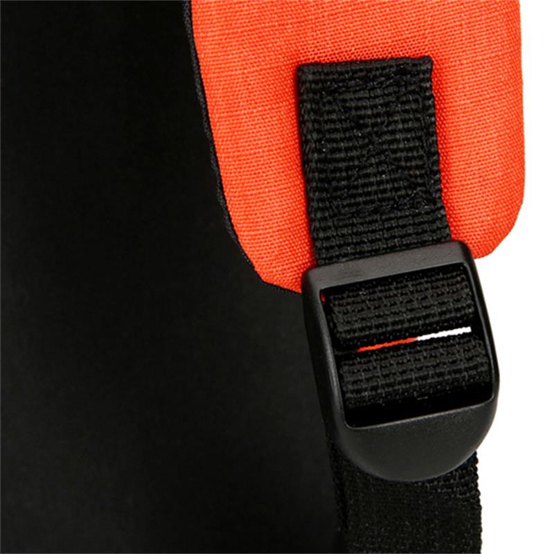 Custom Stylish Laptop Backpack with Orange Accents