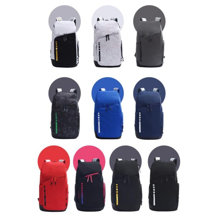 Custom Stylish Casual Backpack with Elegant Golden Accents-6