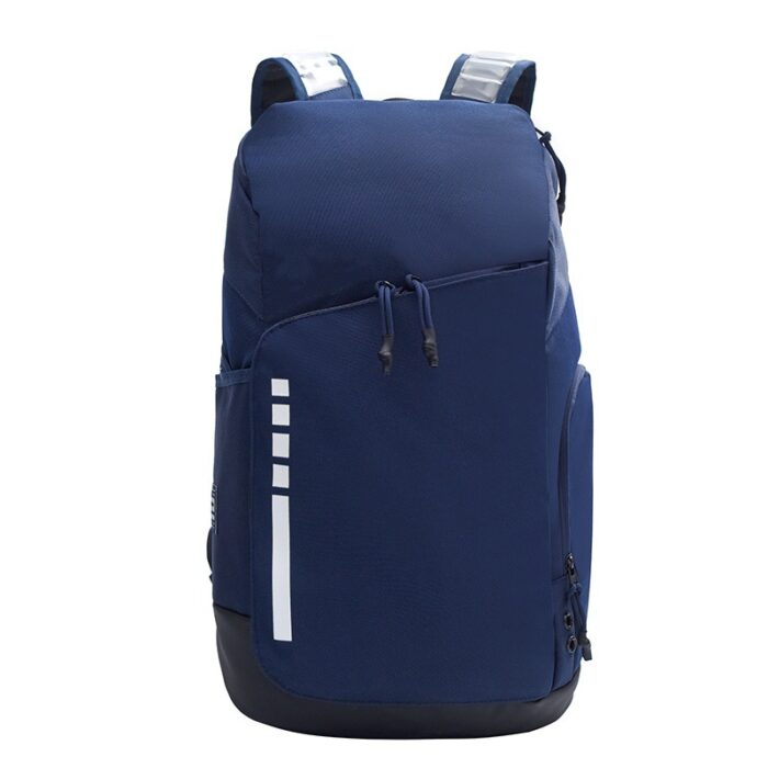 Custom Stylish Casual Backpack with Elegant Golden Accents-9