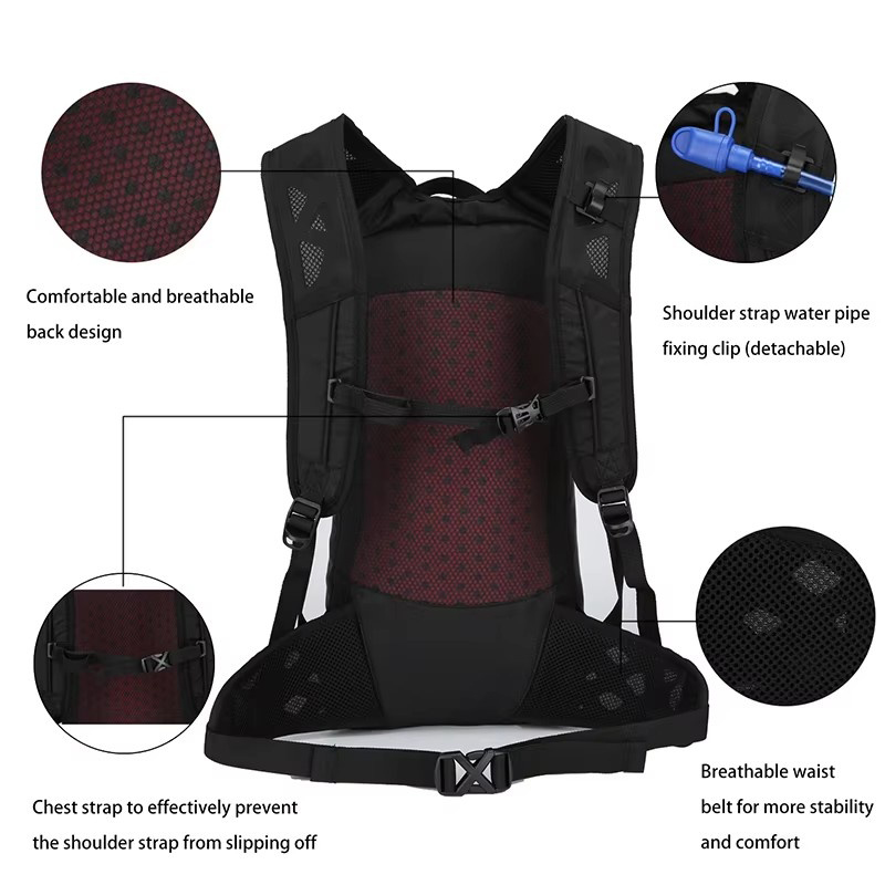 Custom Sporty Hydrating Cycling Backpack for Enthusiasts